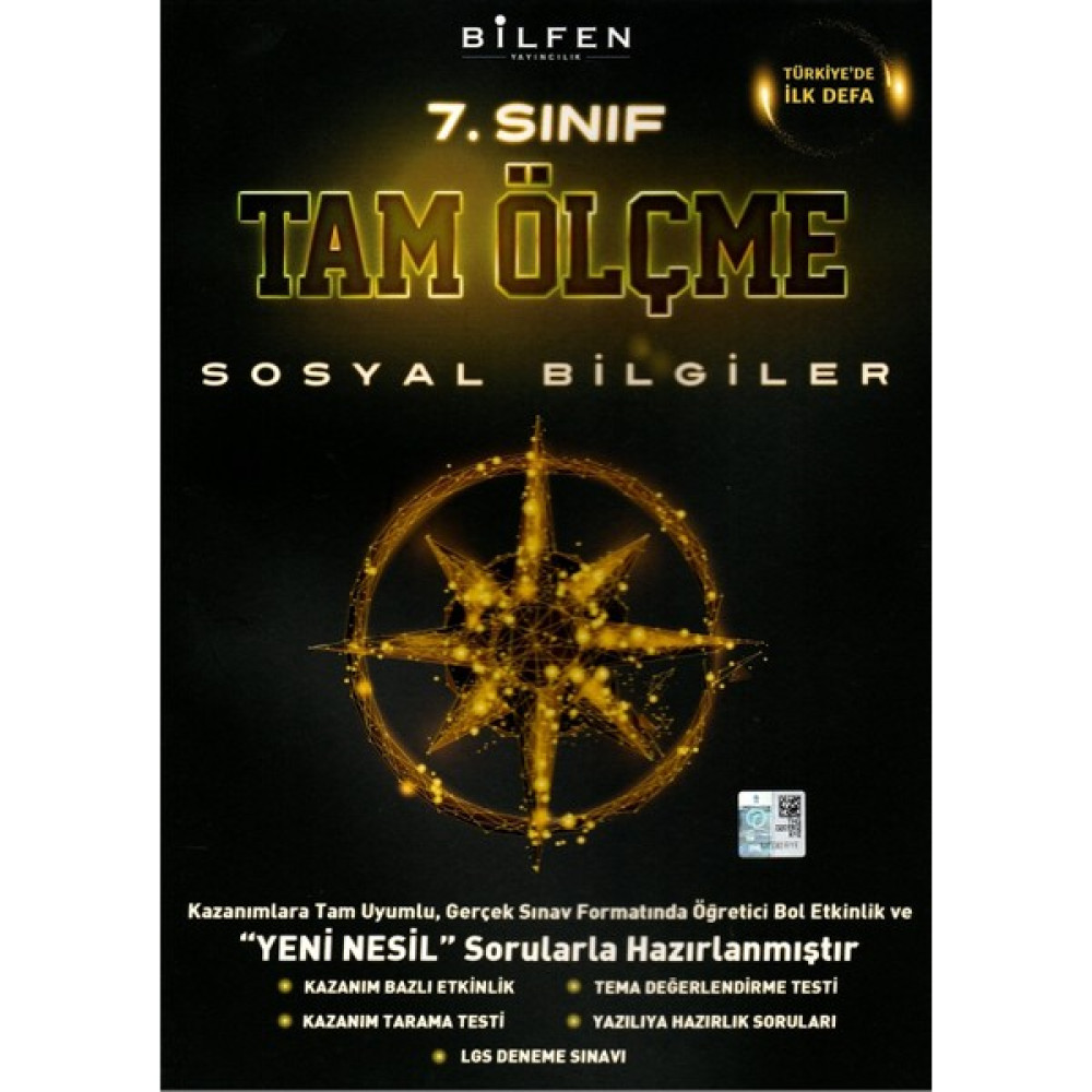 Bilfen Yayıncılık 7. Sınıf Sosyal Bilgiler Tam Ölçme Yeni Sosyal Bilgiler Fiyatı