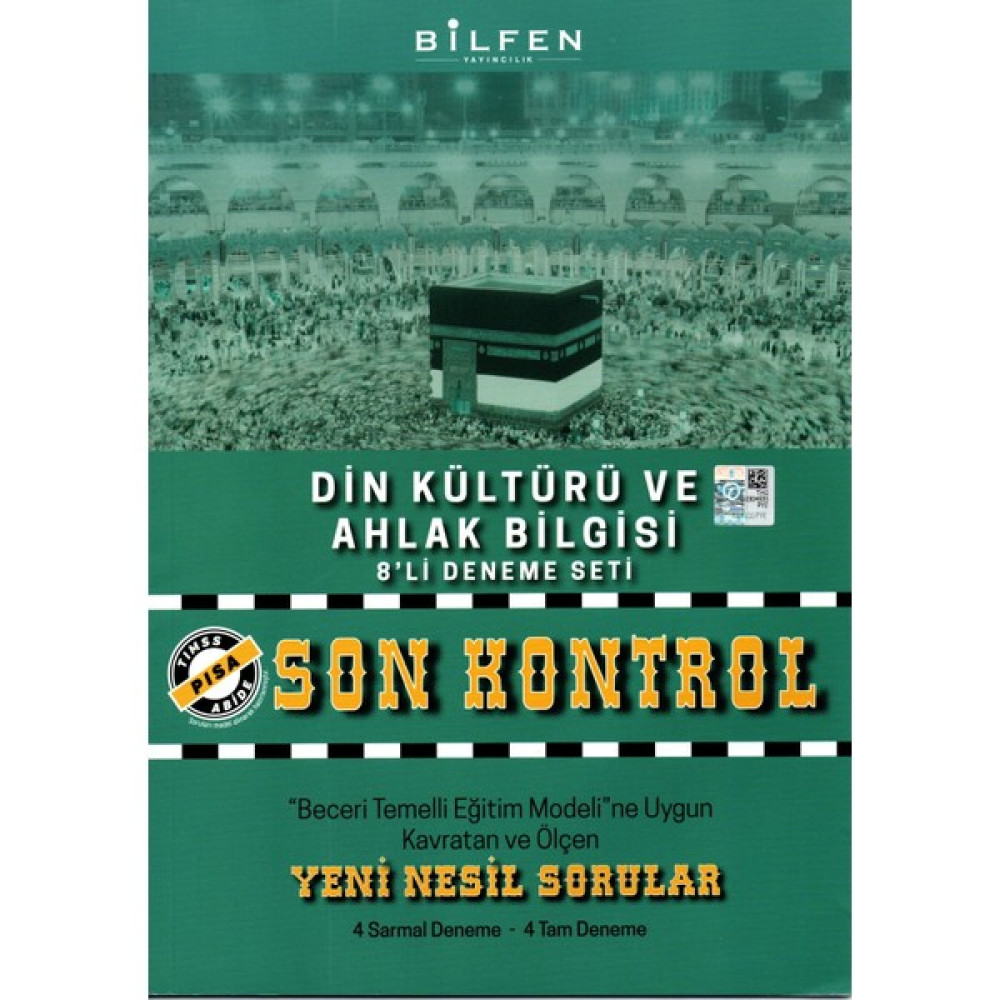 Bilfen Yayıncılık 8.Sınıf Din Kültürü Ve Ahlak Bilgisi Son Kontrol 8'Li Deneme Din Kültürü ve Ahlak Bilgisi Fiyatı