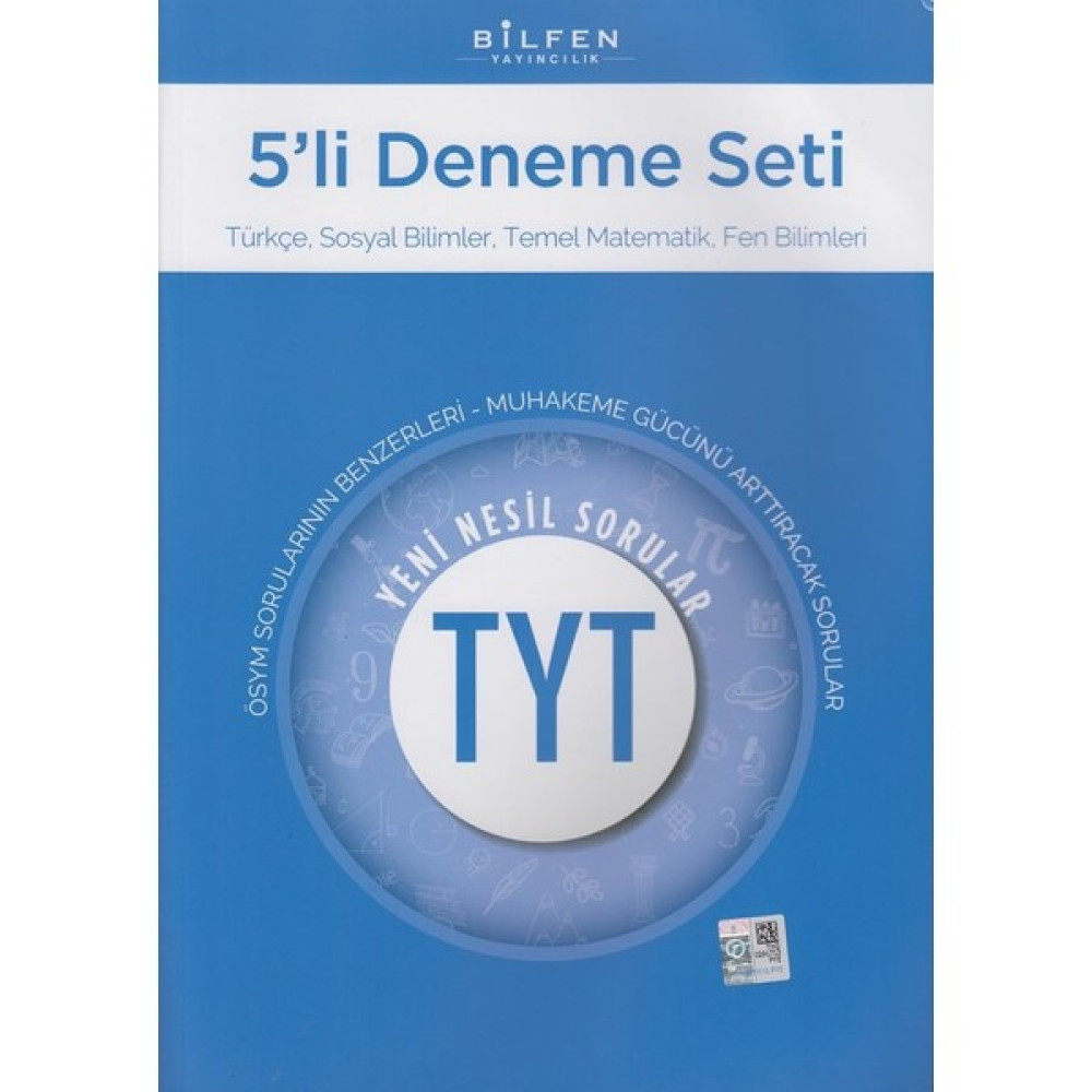 Bilfen Yayıncılık TYT 5 li Deneme Seti Tüm Dersler Fiyatı
