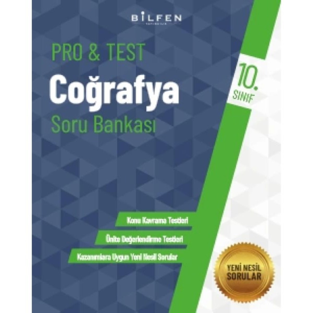 Bilfen Yayınları 10. Sınıf Pro&test Coğrafya Soru Bankası Coğrafya Fiyatı