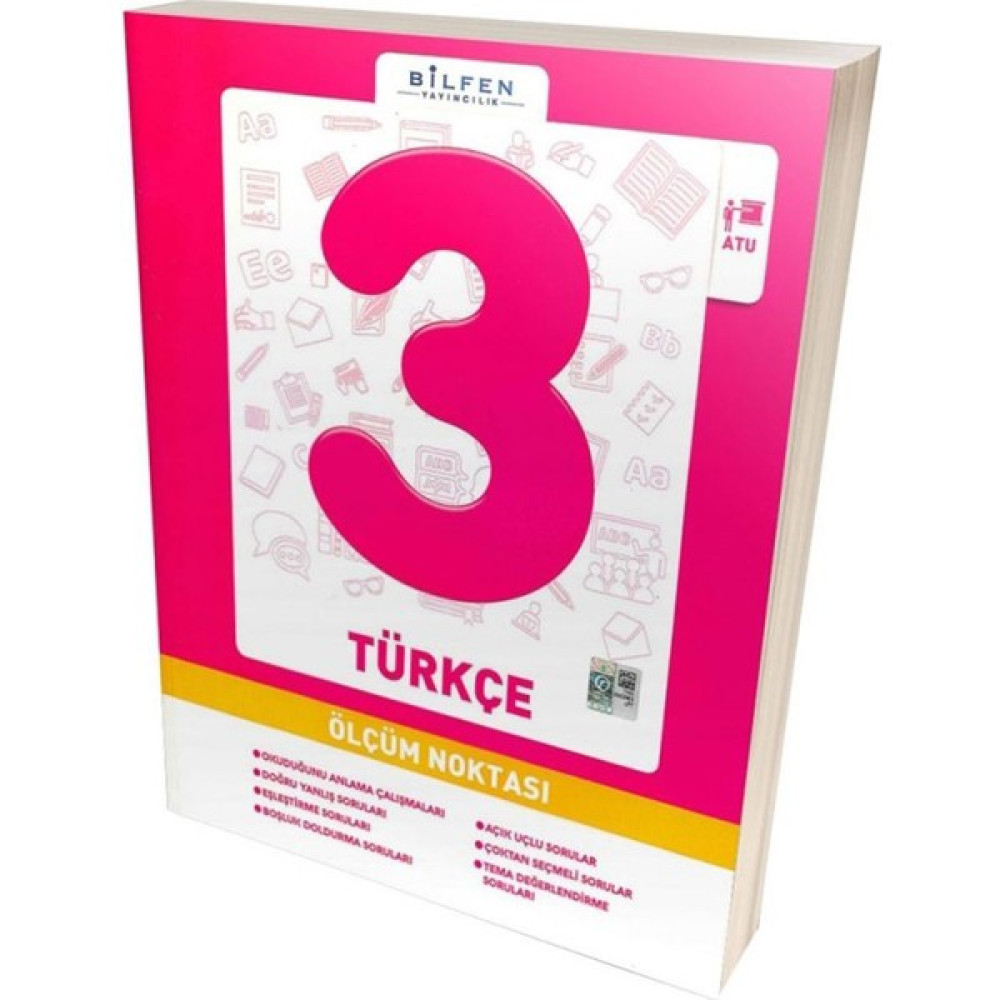 Bilfen Yayınları 3.sınıf Türkçe Ölçüm Noktası Türkçe Fiyatı