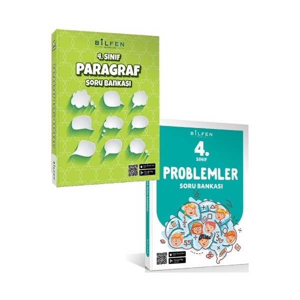 Bilfen Yayınları 4. Sınıf Problemler Paragraf Soru Bankası Seti Matematik Fiyatı