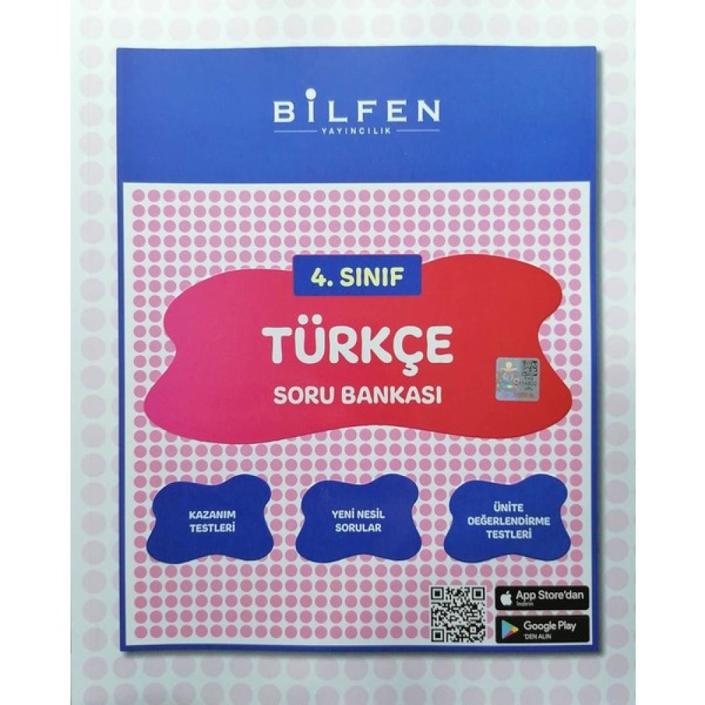Bilfen Yayınları 4. Sınıf Türkçe Soru Bankası Kaynak Kitapları Fiyatı