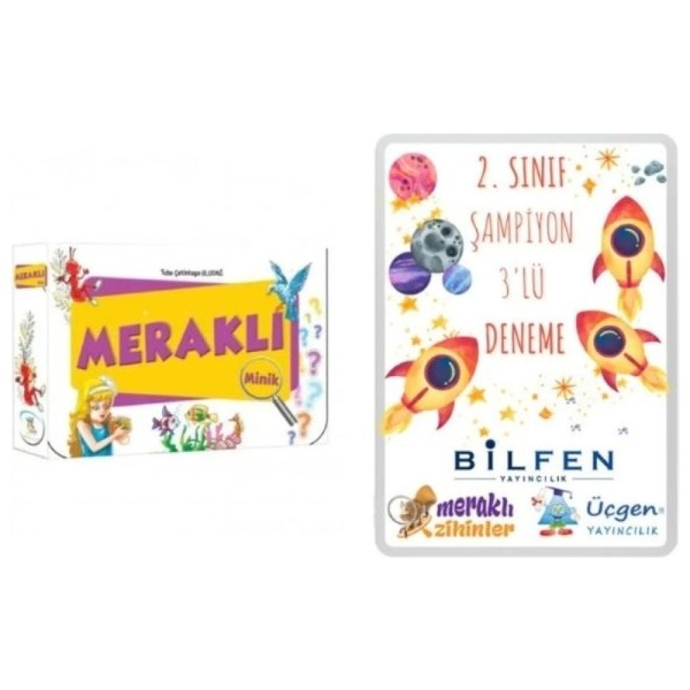 Bilfen Yayınları 5 Renk Yayınları 2. Sınıf Hikaye Meraklı Minik Dizisi Ve 2. Sınıf Şampiyon 3'lü Deneme Seti(Bilfen-Meraklı-Üçgen) Kaynak Kitapları Fiyatı