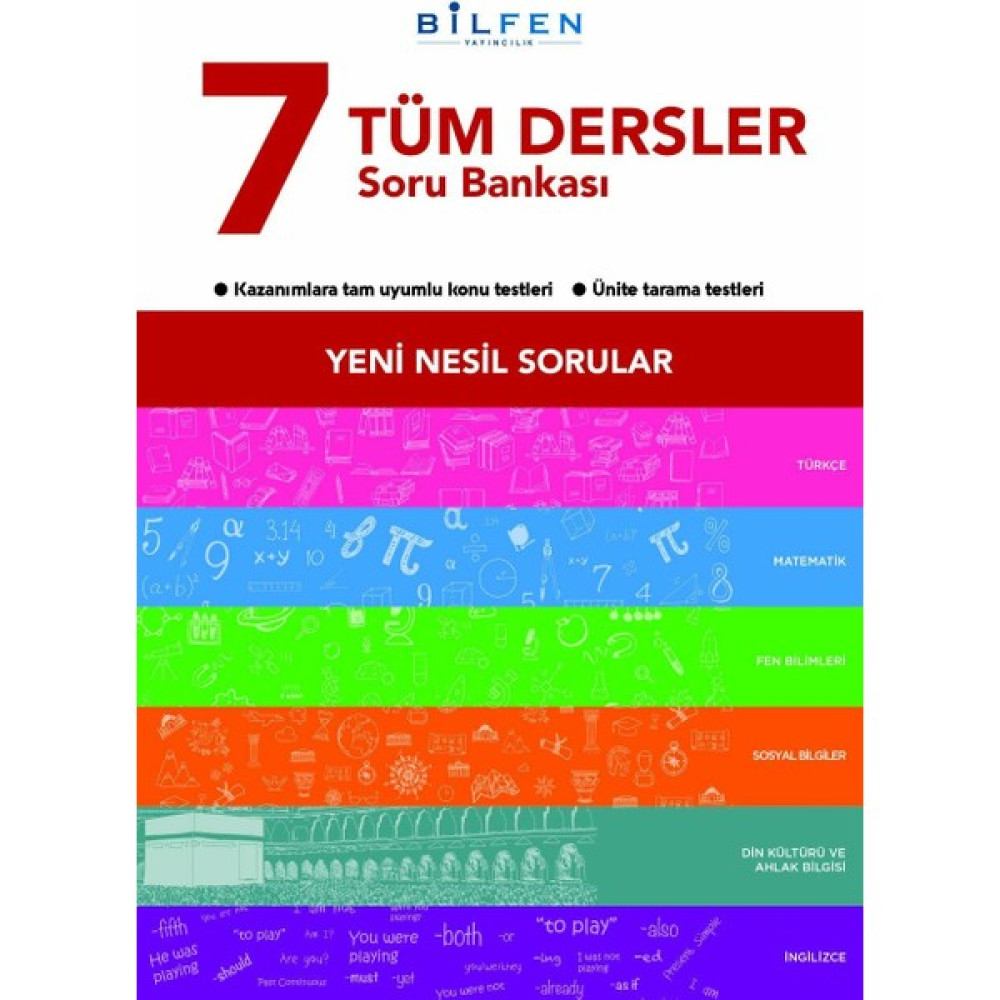 Bilfen Yayınları Bilfen 7. Sınıf Tüm Dersler Soru Bankası Tüm Dersler Fiyatı