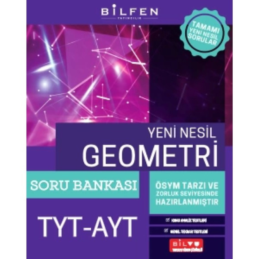 Bilfen Yayınları Tyt-Ayt Yeni Nesil Geometri Soru Bankası Matematik Fiyatı