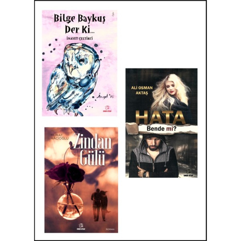 Bilge Baykş Der Ki - Zindan Gülü - Hata Bende Mi? 3 Kitap Set Deneme - İnceleme Fiyatı
