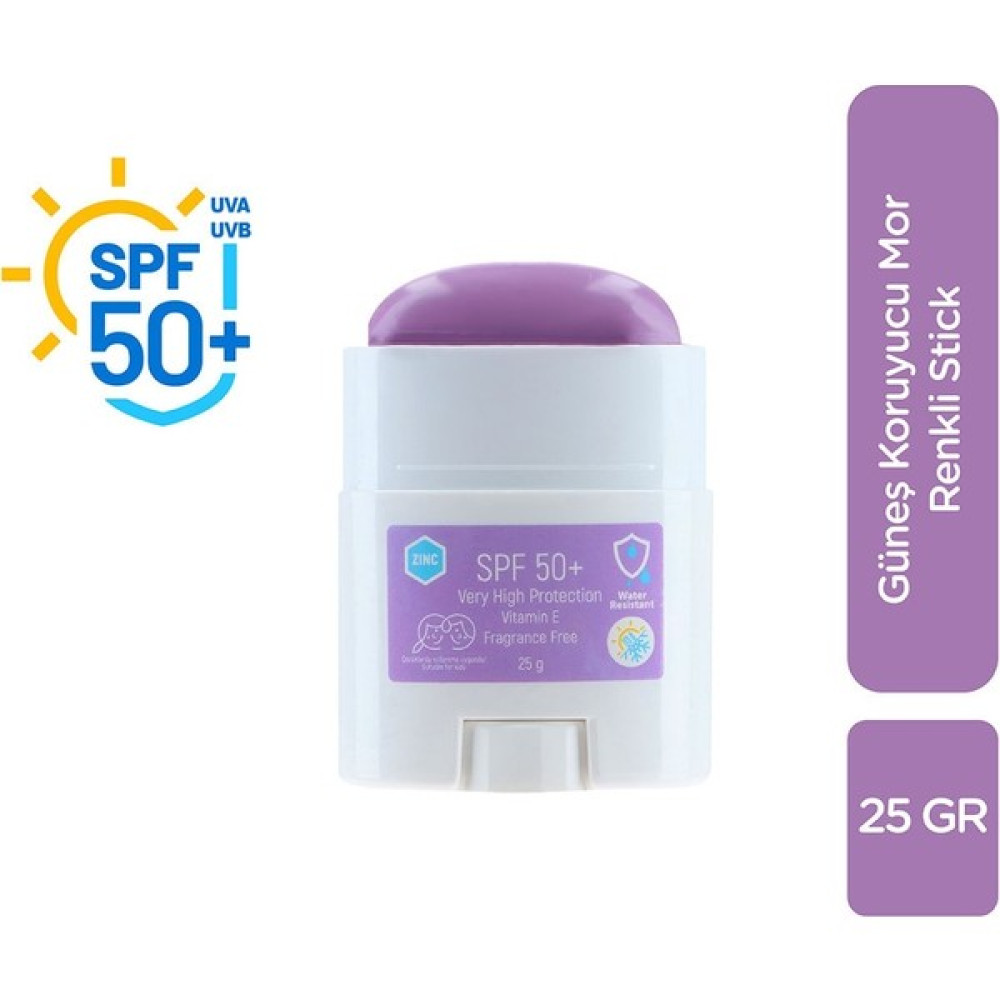 Bilge Öztürk Güneş Koruyucu Renkli Stick 50+ Spf Mor Güneş Kremleri ve Losyonları Fiyatı