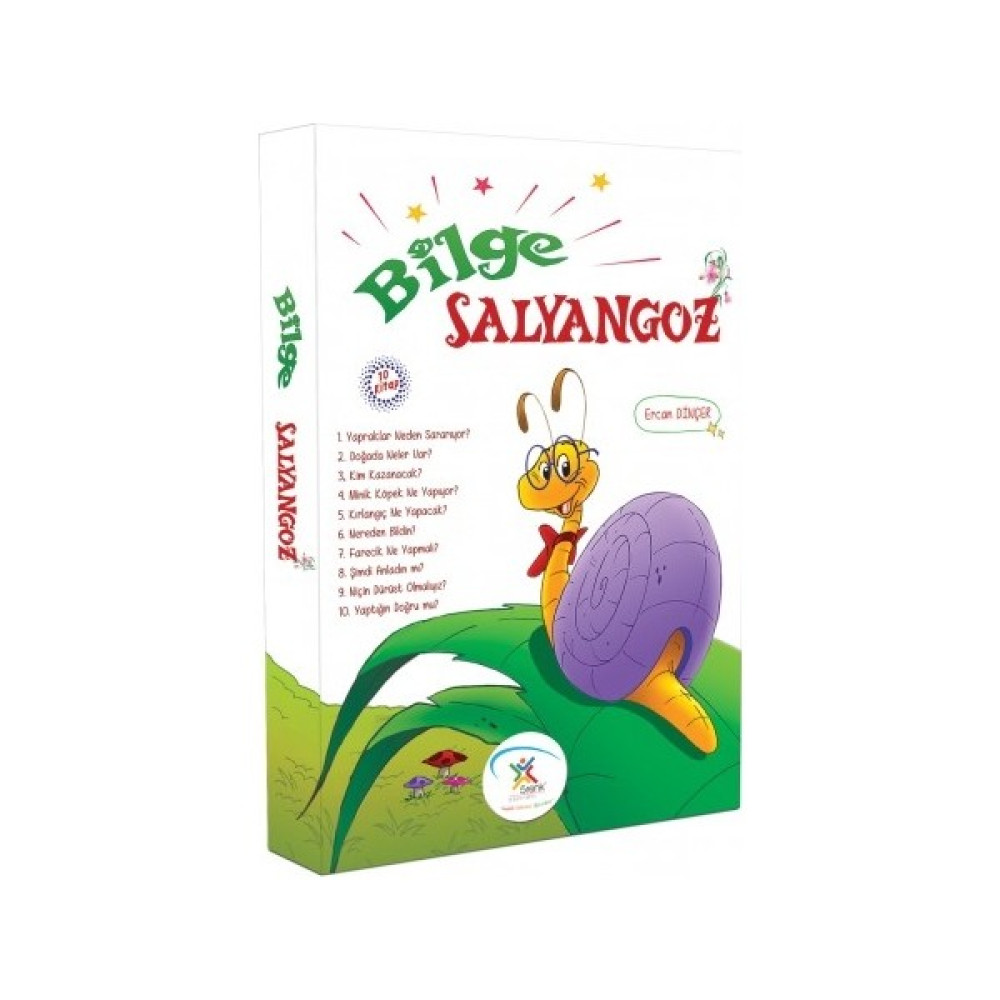 Bilge Salyangoz Hikaye Seti 10 Kitap - ( 6 - 8 Yaş ) Çocuk Öykü Fiyatı