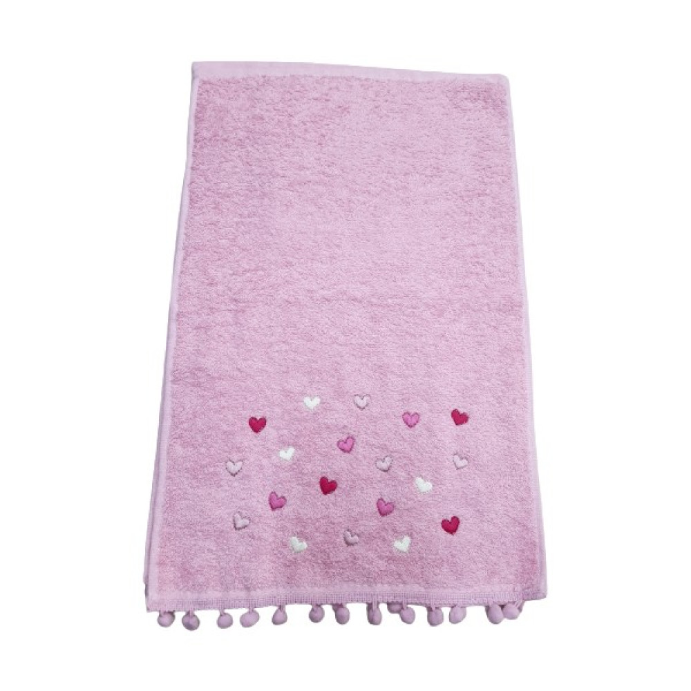 Bilgem Tekstil Havlu El-Yüz Pamuk 30 x 50 Misafir-Mutfak - 30 x 50 cm - Pembe El / Yüz Havlusu Fiyatı