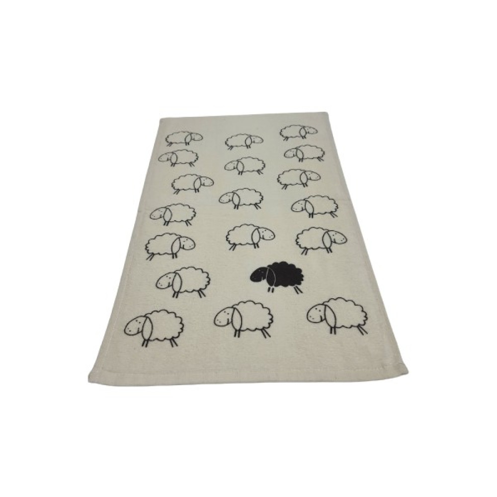 Bilgem Tekstil Mutfak Havlusu Baskılı 30*50 cm Dekoratif - 1 - Krem Mutfak Tekstili Fiyatı