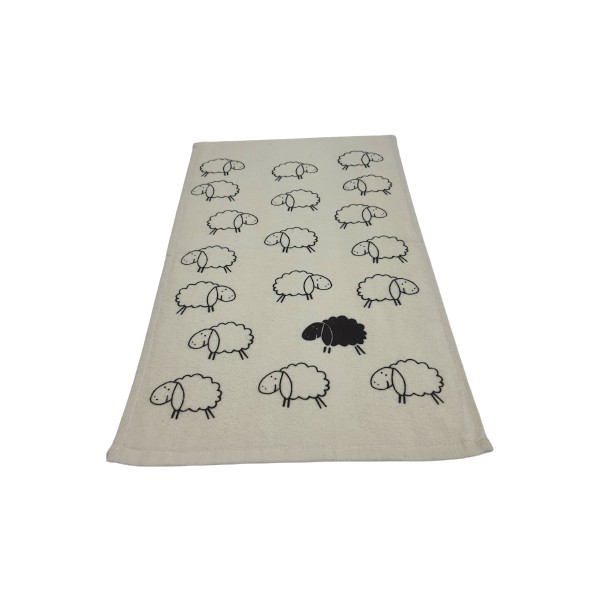 Bilgem Tekstil Mutfak Havlusu Baskılı 30*50 cm Dekoratif - 1 - Krem El / Yüz Havlusu Fiyatı