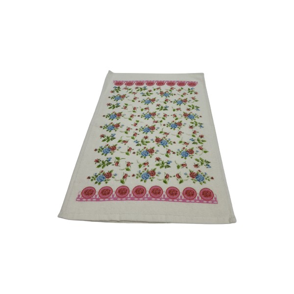Bilgem Tekstil Mutfak Havlusu Baskılı 30*50 cm Dekoratif - 1 - Pembe El / Yüz Havlusu Fiyatı