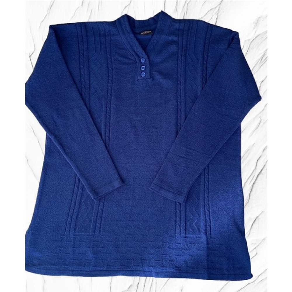 Bilgen's Butik Düğm Detay Anne Triko Kazak Bayan Kazak & Süveter & Triko Fiyatı