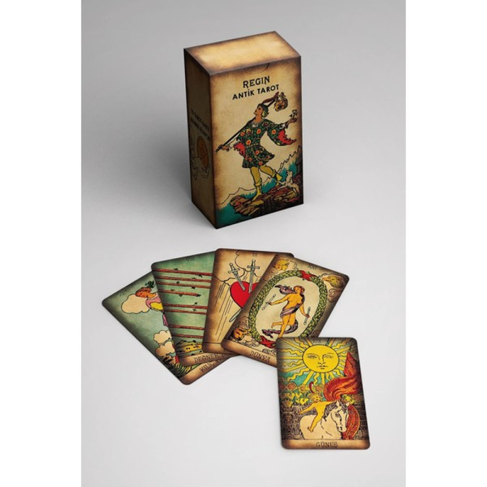 Bilger Antik Tarot Kartları ve Başlangıç Tarot Kitabı - Renkli Oyun Takımları Fiyatı
