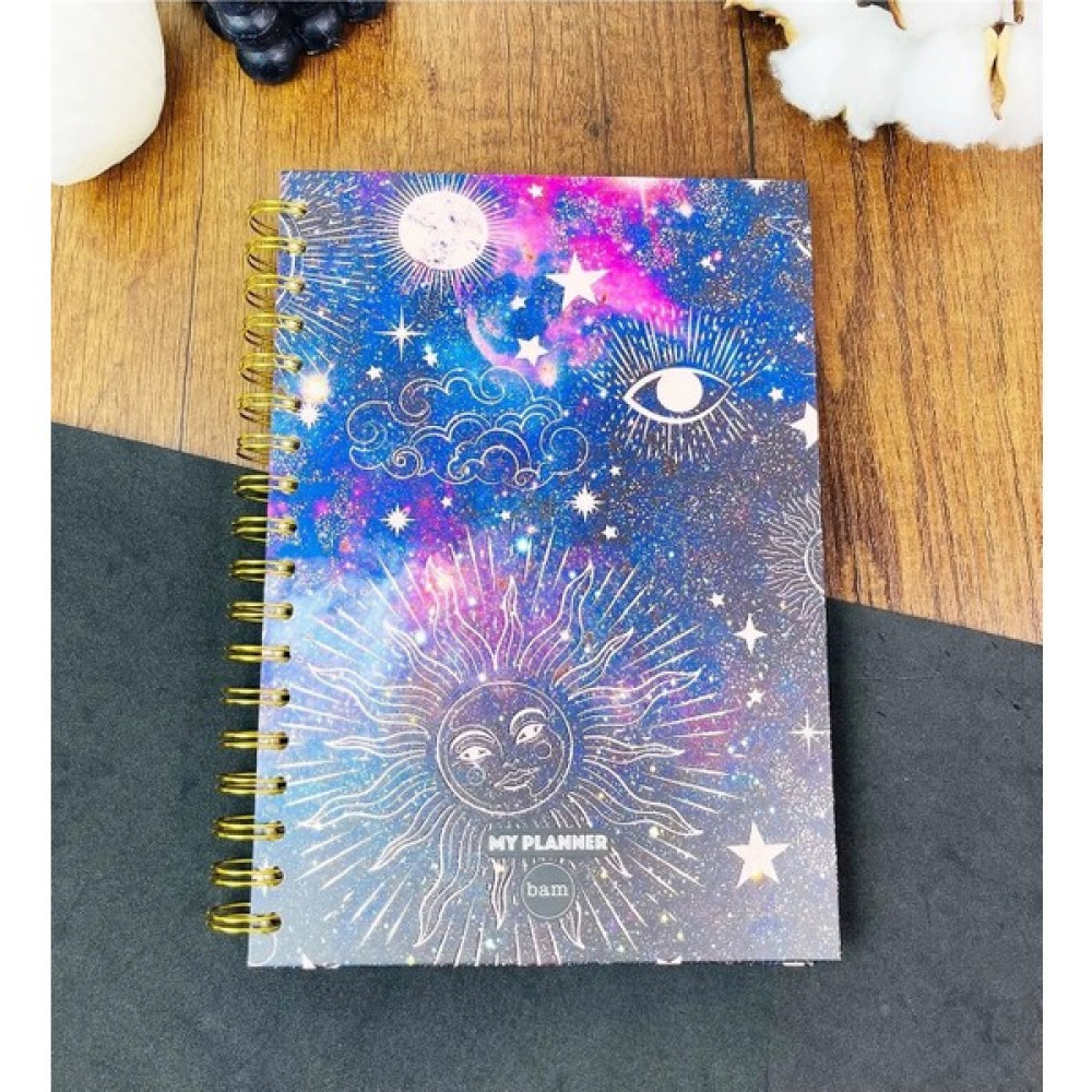 Bilger Space Tarot Tasarımlı Konuşan Ajanda - Renkli Ajanda Fiyatı