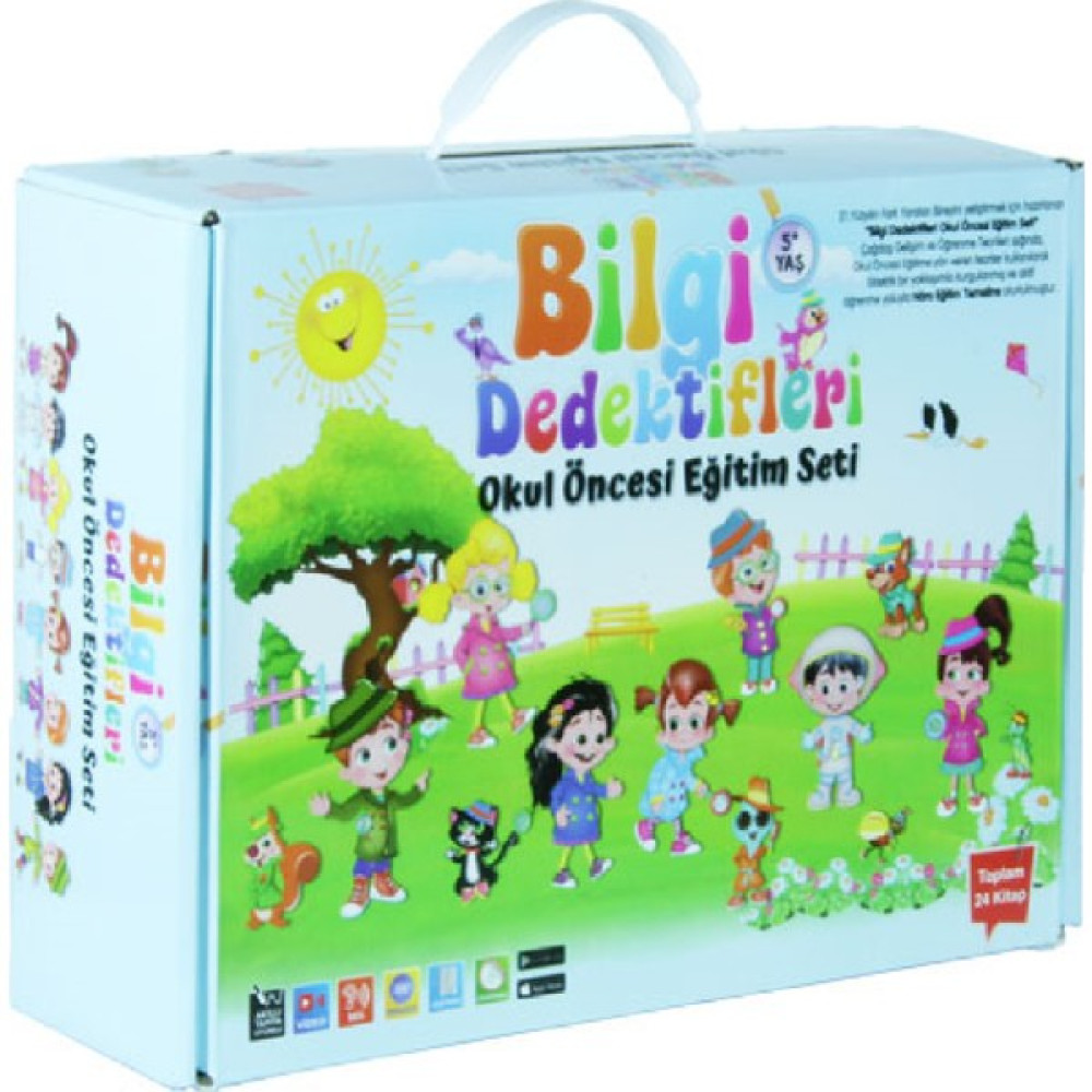 Bilgi Dedektifleri Okul Öncesi Eğitim Seti (24 Kitap) Diğer Fiyatı