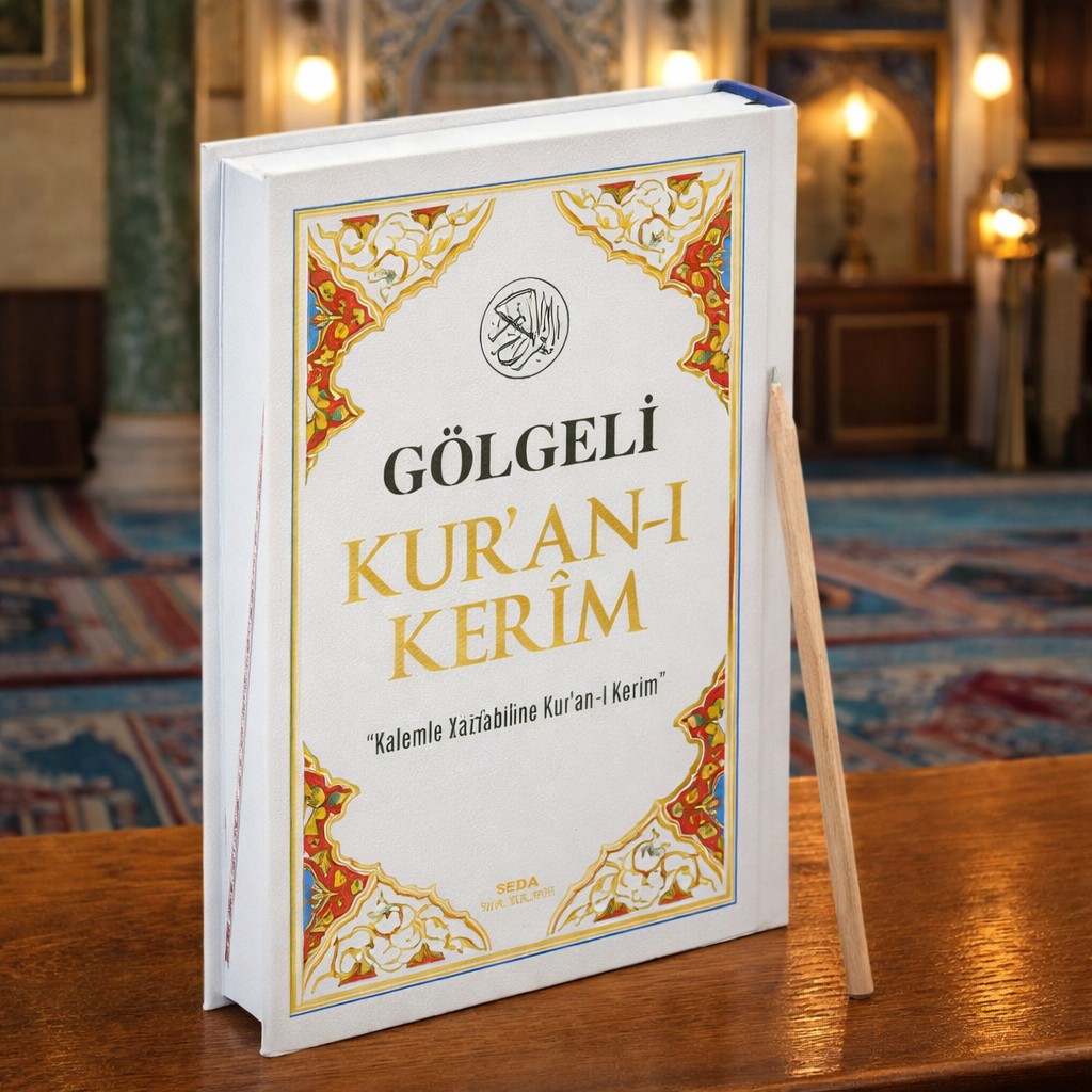 Bilgi Kitabevi Kuranı Kerim Gölgeli Kalemle Yazılabilen Orta Boy Gölgeli Kuranı Kerim - renk - Beyaz Kalem & Yazı Gereçleri Fiyatı