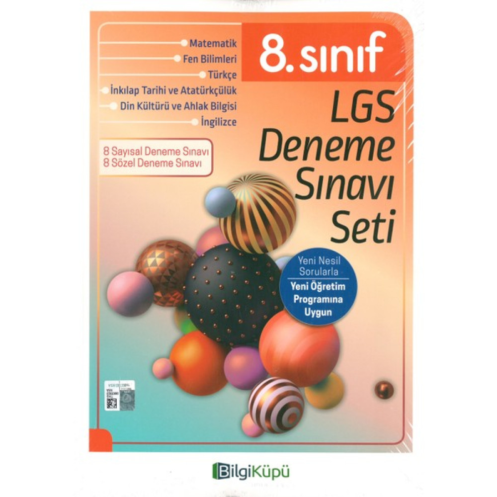 Bilgi Küpü 8. Sınıf (Lgs) Deneme Sınavı Seti Ders Sınav Kitapları Fiyatı