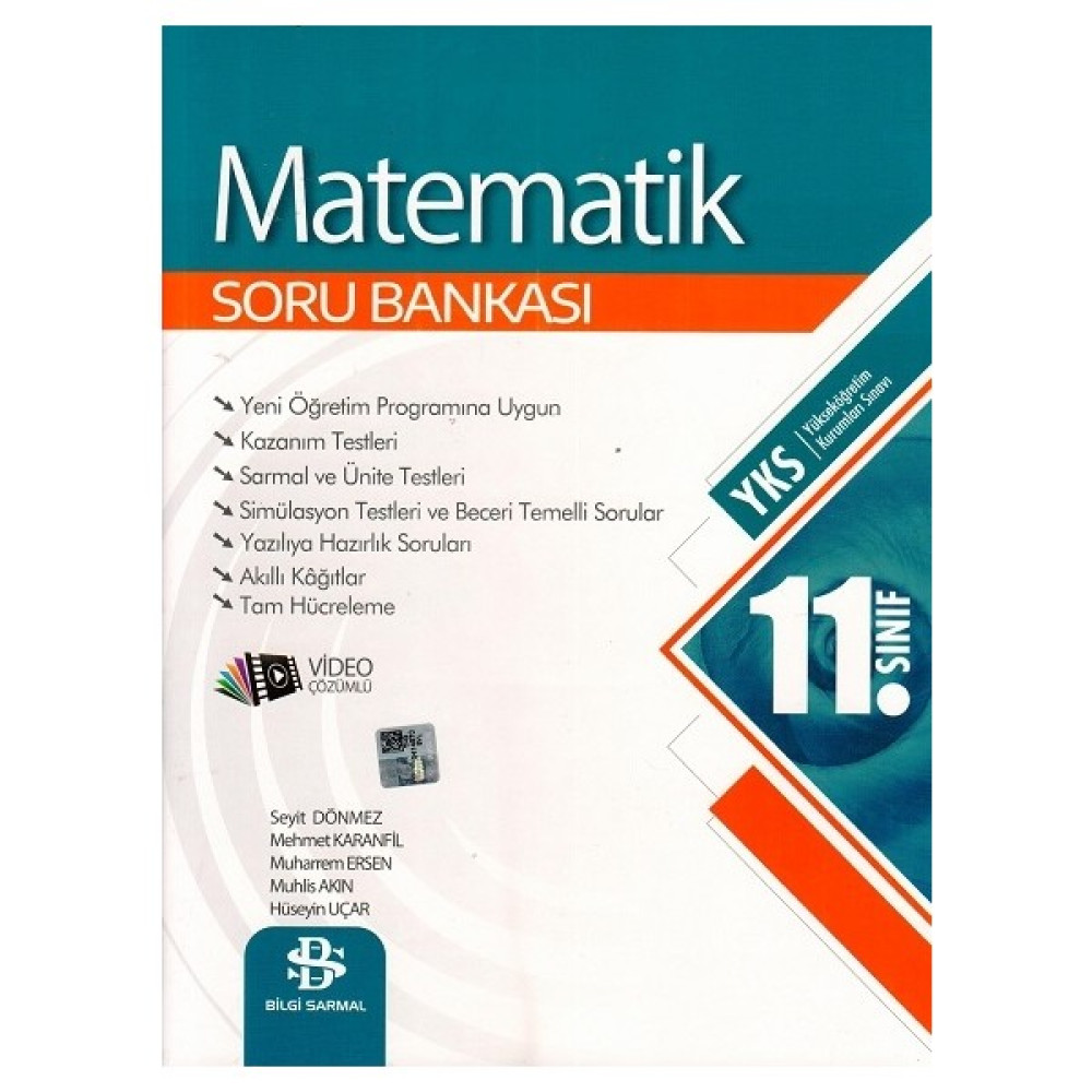 Bilgi Sarmal 11. Sınıf Matematik Soru Bankası - Mehmet Karanfil Matematik Fiyatı