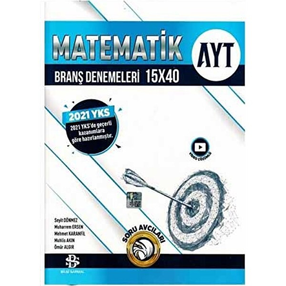 Bilgi Sarmal AYT Matematik 15 x 40 Branş Denemeleri - Muharrem Ersen Kaynak Kitapları Fiyatı