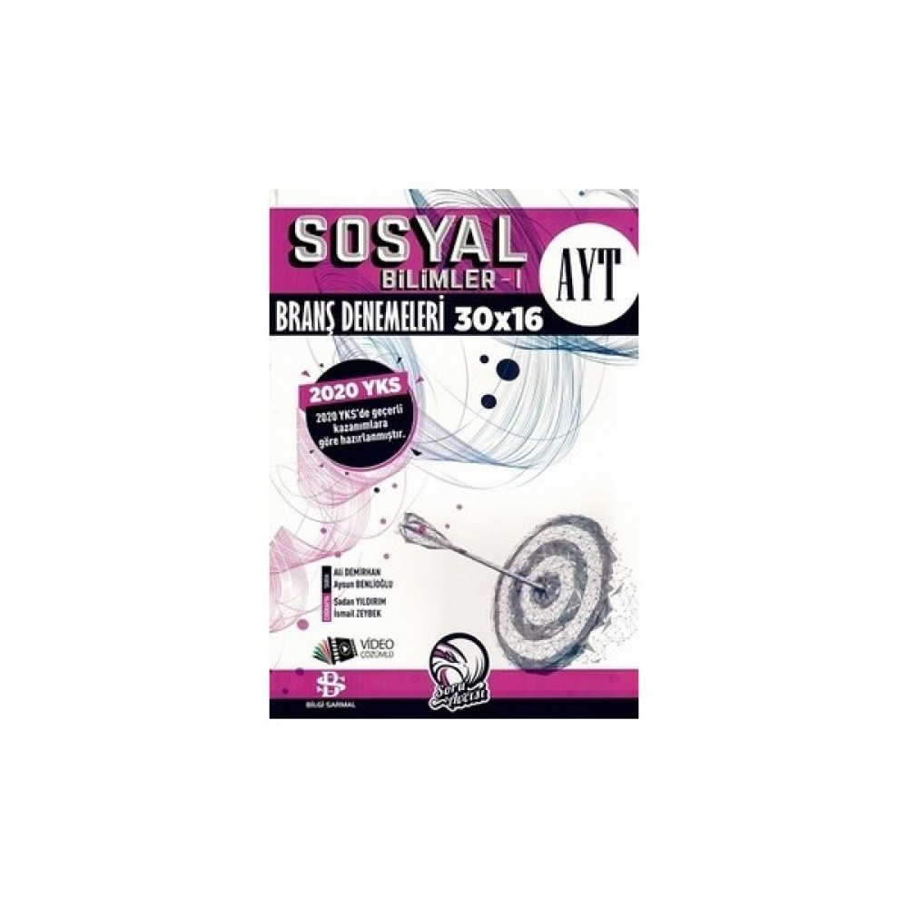 Bilgi Sarmal Ayt Sosyal Bilimler 1 30 X 16 Branş Denemeleri - Aysun Benlioğlu Sosyal Bilgiler Fiyatı