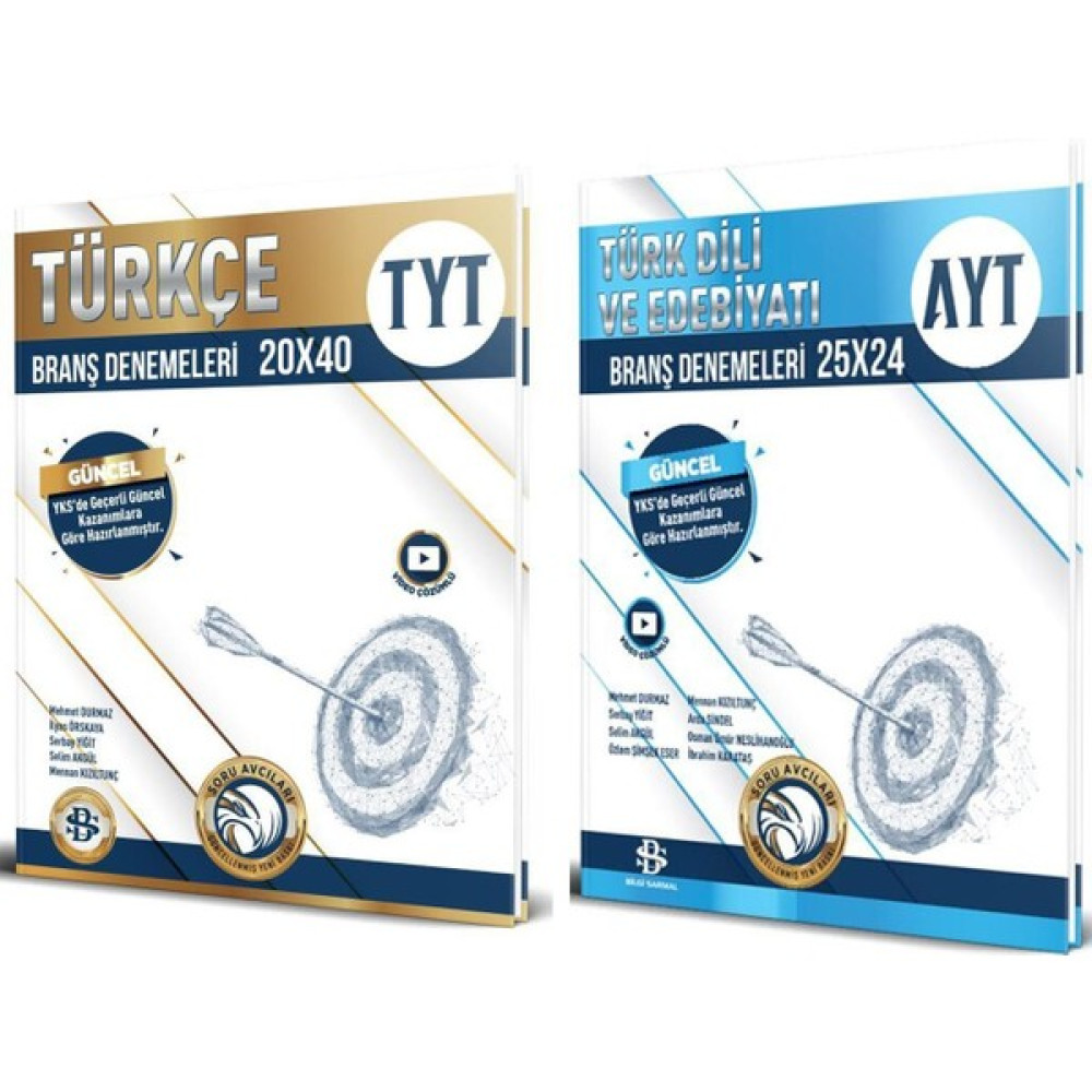 Bilgi Sarmal Tyt Türkçe ve Ayt Türk Dili Edebiyatı Deneme Seti 2 Kitap Temel Yeterlilik Testi (TYT) Fiyatı