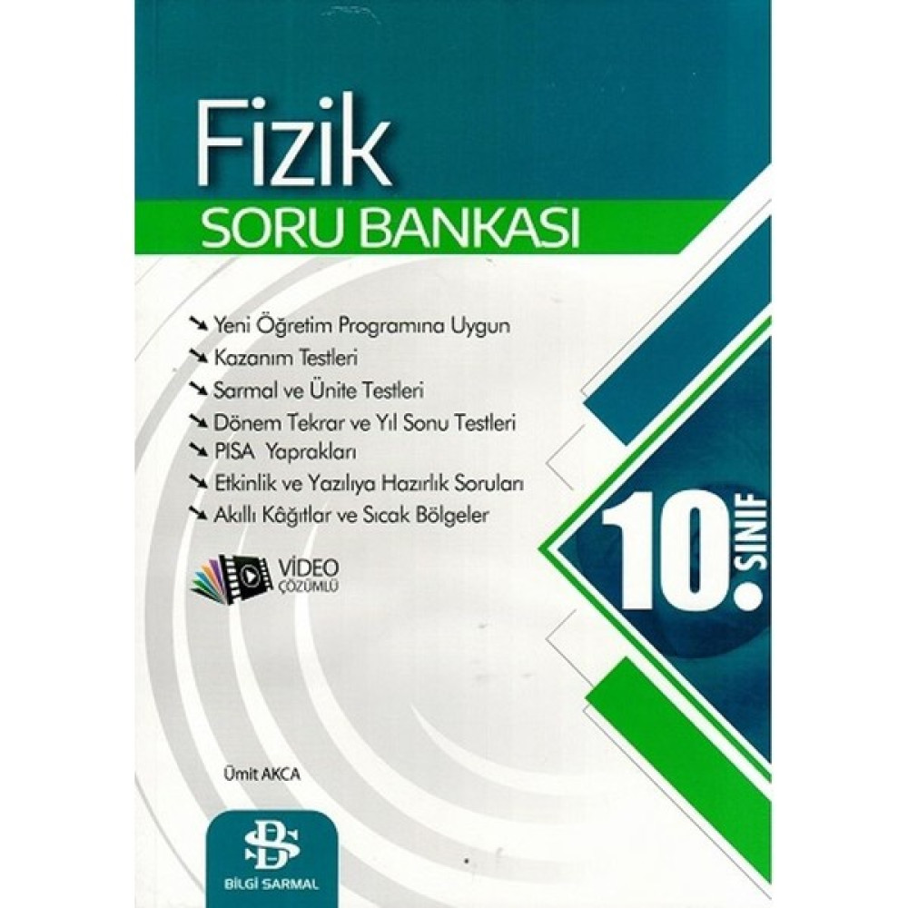 Bilgi Sarmal Yayınları 10. Sınıf Fizik Soru Bankası - Bilgi Sarmal Yayınları 10 Fizik - Yeni Kaynak Kitapları Fiyatı