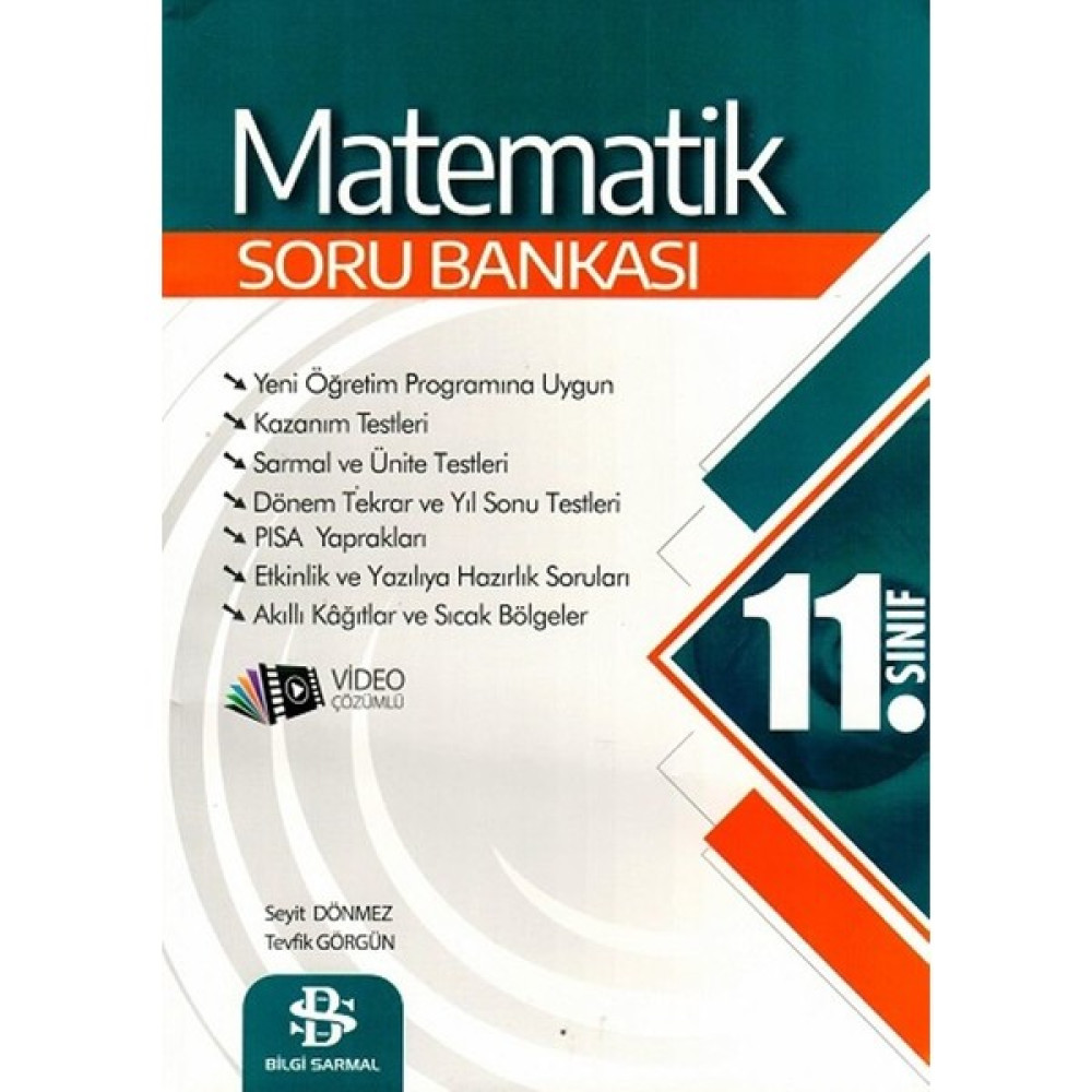 Bilgi Sarmal Yayınları 11. Sınıf Matematik Soru Bankası - Seyit Dönmez Matematik Fiyatı