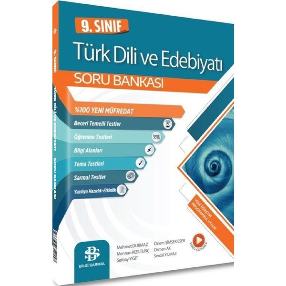 Bilgi Sarmal Yayınları 9. Sınıf Türk Dili ve Edebiyatı Soru Bankası Kaynak Kitapları Fiyatı