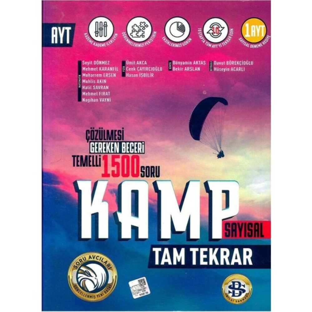 Bilgi Sarmal Yayınları Bilgi Sarmal AYT Sayısal Tam Tekrar Kamp Tüm Dersler Fiyatı