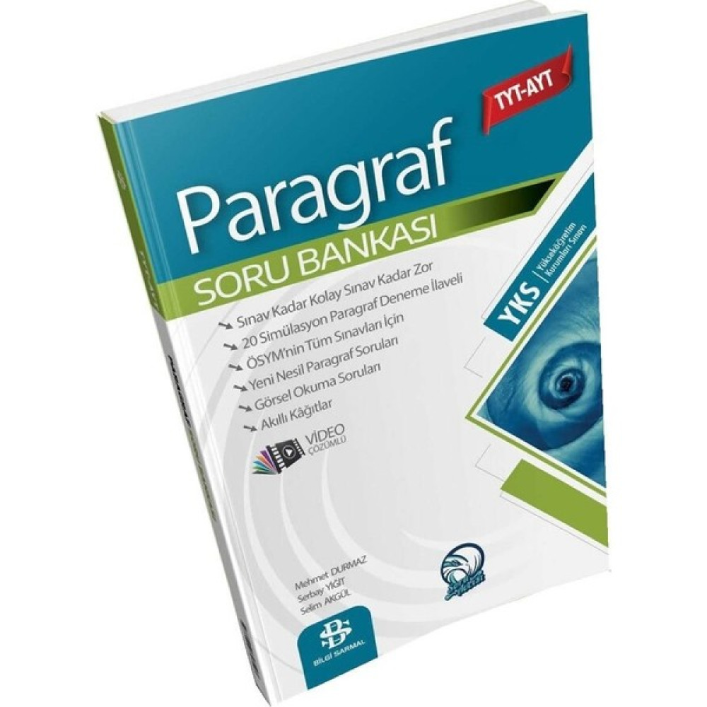 Bilgi Sarmal Yayınları TYT AYT Paragraf Soru Bankası Türkçe Fiyatı