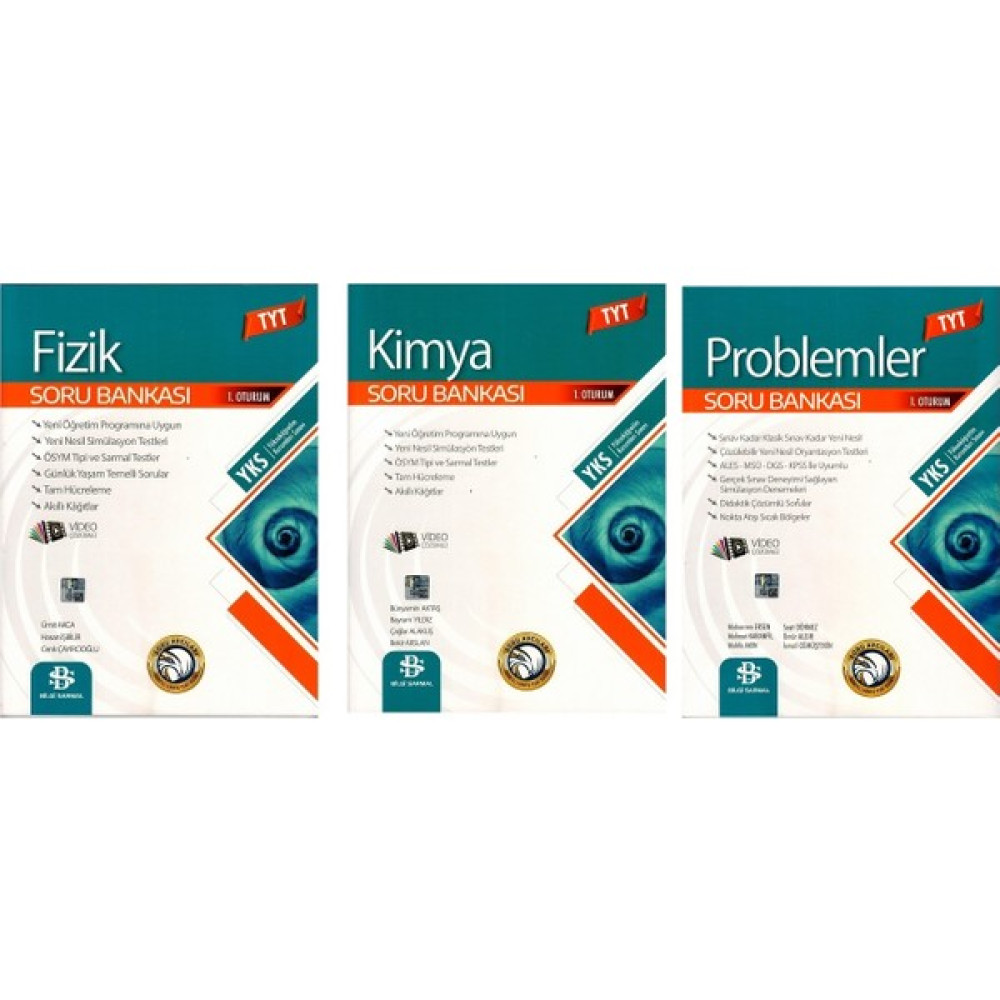 Bilgi Sarmal Yayınları TYT Sarmal Soru Bankası Fizik - Kimya - Problemler Kaynak Kitapları Fiyatı