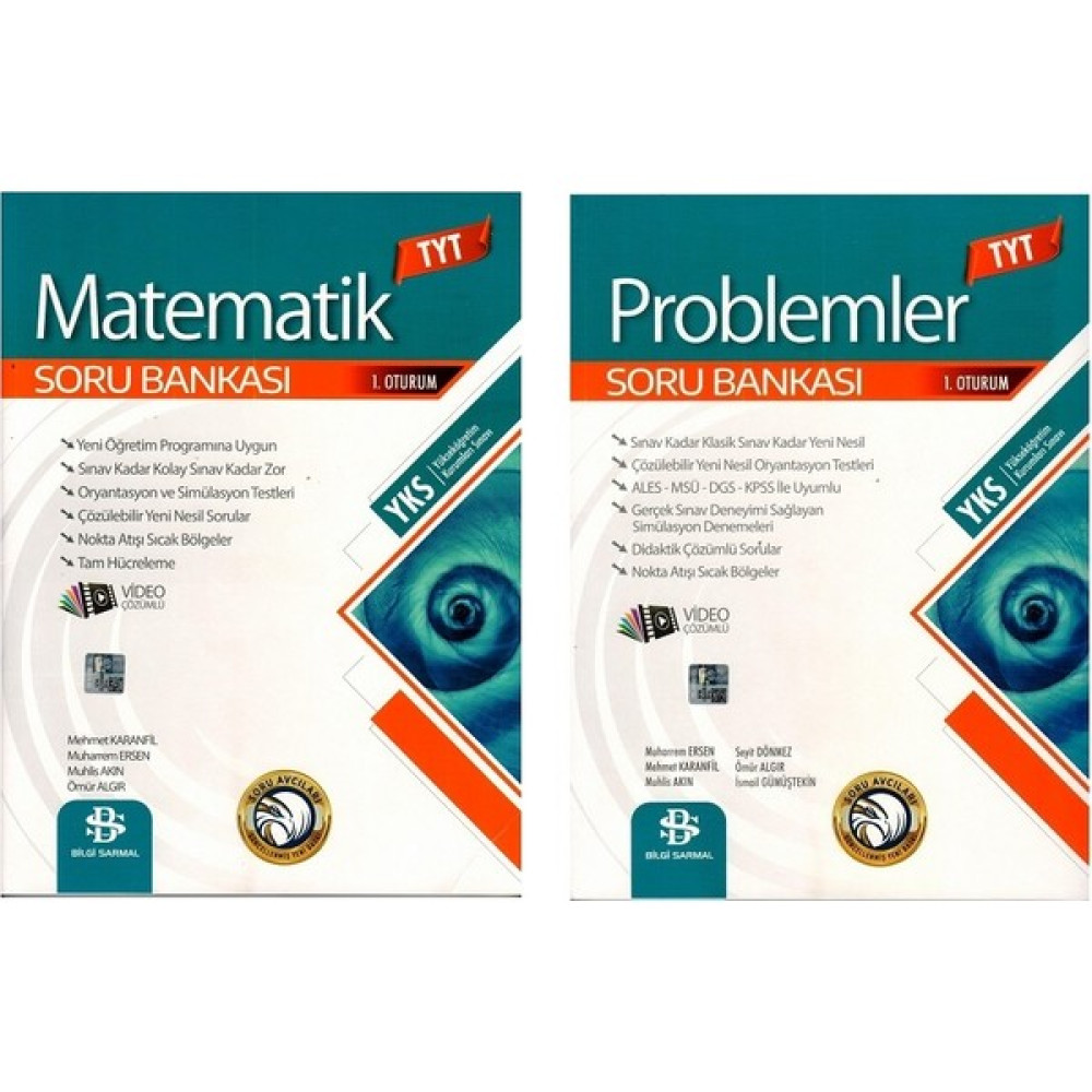 Bilgi Sarmal Yayınları TYT Sarmal Soru Bankası Matematik - Problemler Kaynak Kitapları Fiyatı