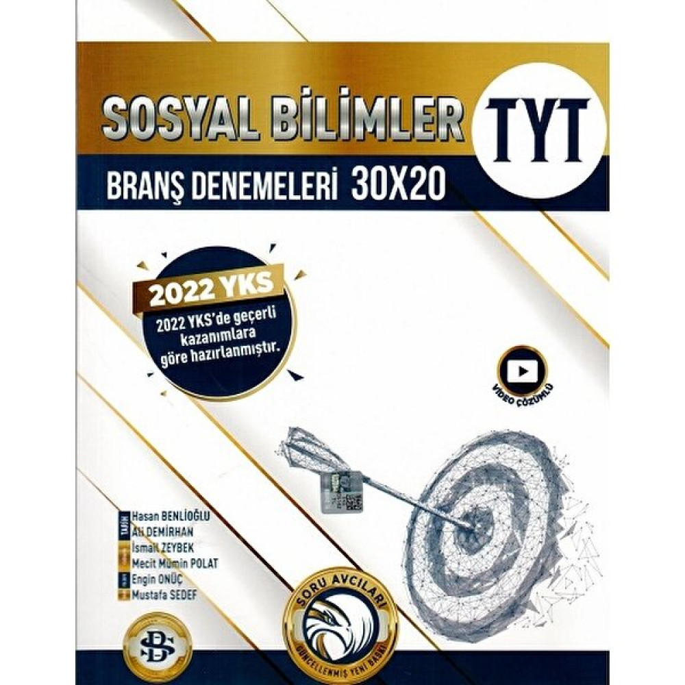 Bilgi Sarmal Yayınları TYT Sosyal Bilimler 30 x 20 Branş Denemeleri Sosyal Bilgiler Fiyatı