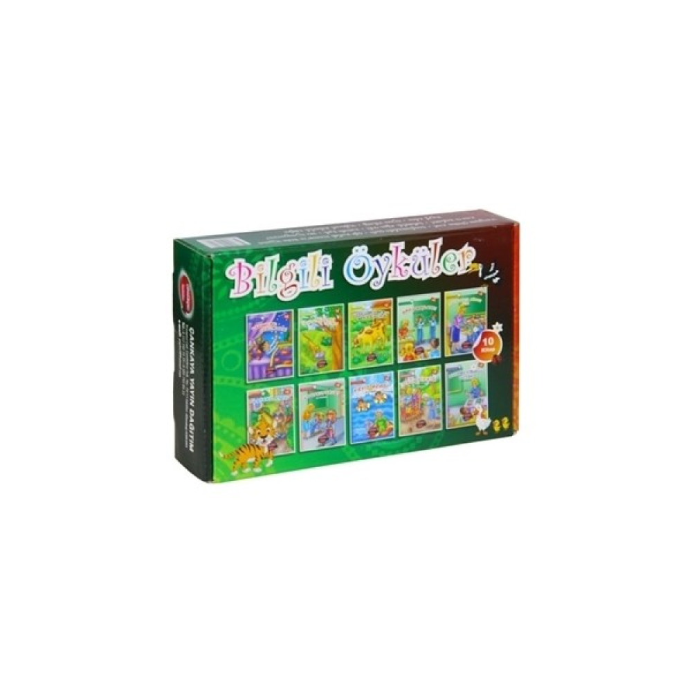 Bilgili Öyküler Seti (10 Kitap - Soru Kitapçığı) Çocuk Öykü Fiyatı