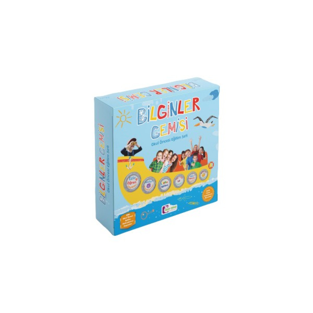 Bilginler Gemisi 4-5 Yaş Okul Öncesi Eğitim Seti Okul Öncesi Eğitici & Öğretici Kitaplar Fiyatı