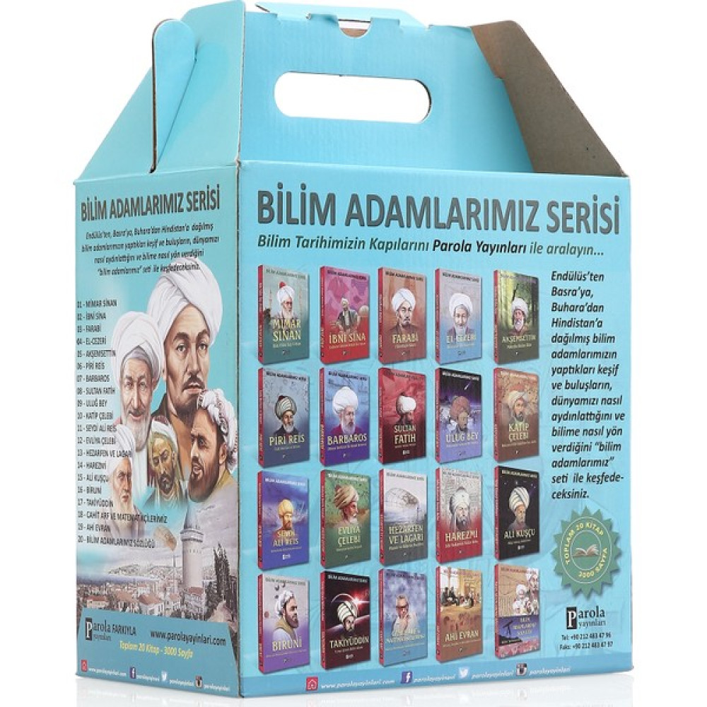 Bilim Adamlarımız Serisi (20 Kitap) - Ali Kuzu Edebiyat Fiyatı