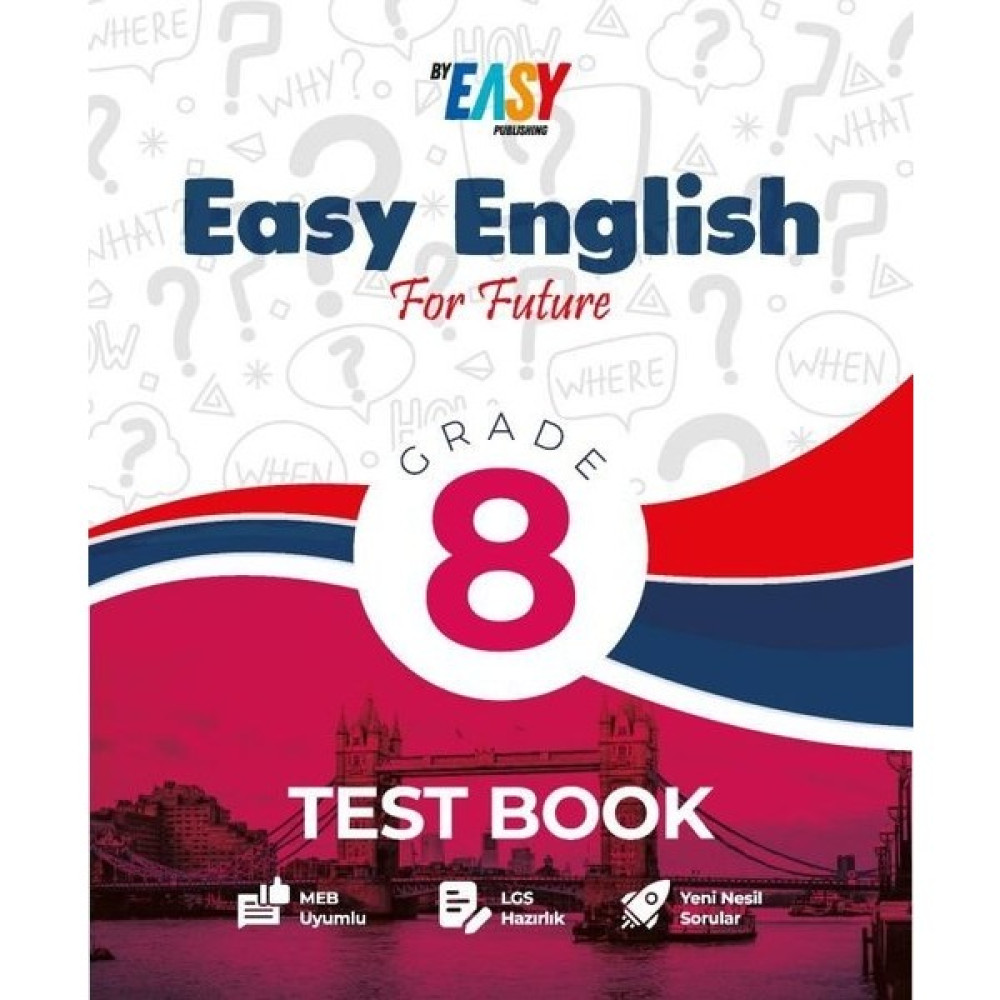 Bilim Anahtarı Yayınları Test Book - Easy English For Future Grade 8 Kaynak Kitapları Fiyatı
