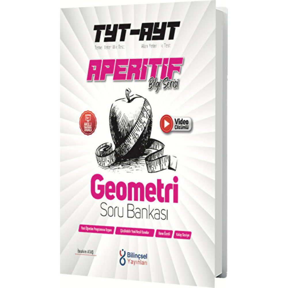 Bilinçsel Yayınları TYT-AYT Geometri Aperitif Soru Bankası 2022 Geometri Fiyatı