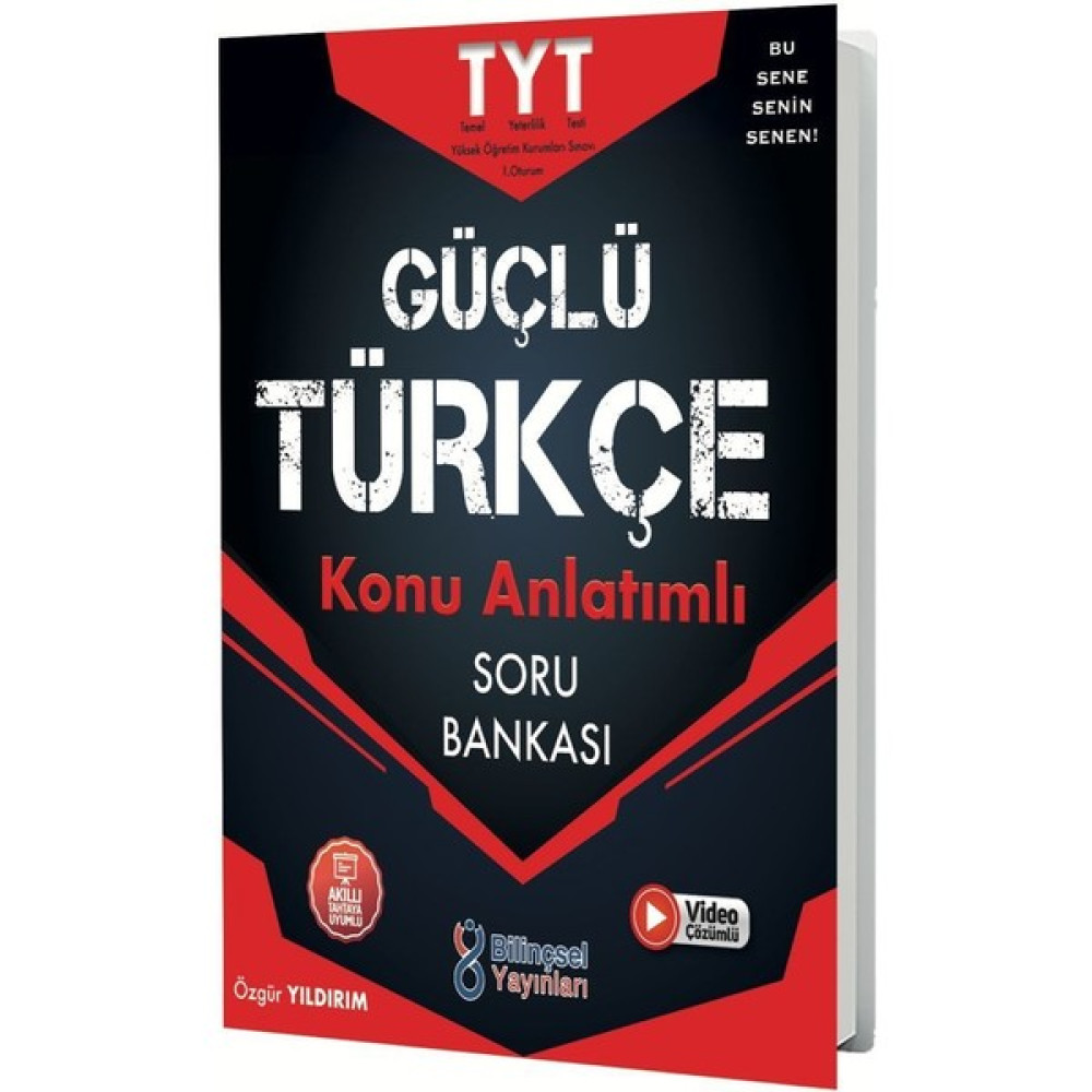 Bilinçsel Yayınları TYT Güçlü Türkçe Konu Anlatımlı Soru Bankası 2022 Temel Yeterlilik Testi (TYT) Fiyatı