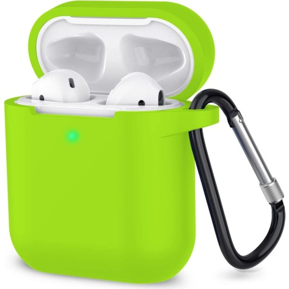 Bilişim Akademi Airpods Silikon Kılıf Yumuşak 360 1 ve 2 Nesil Fıstık Yeşil - Floresan Yeşil Cep Telefonu Aksesuarı Fiyatı