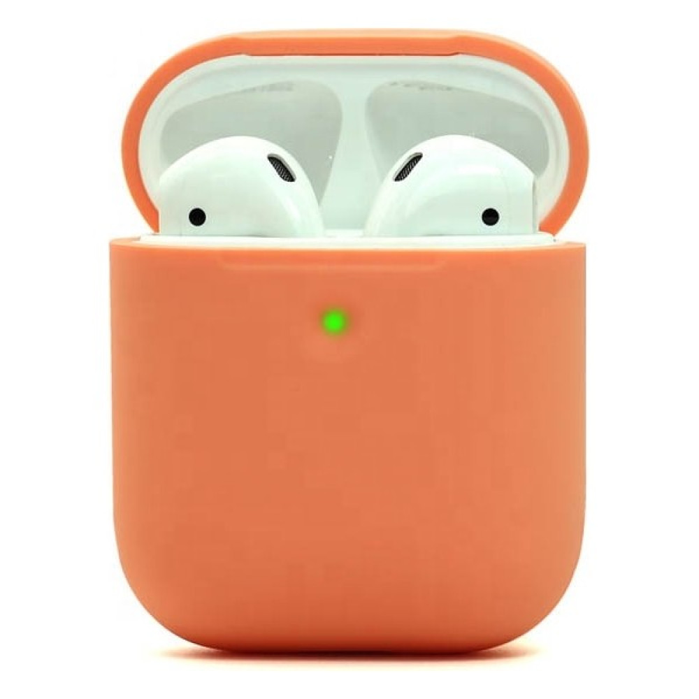 Bilişim Akademi Airpods Silikon Kılıf Yumuşak 360 1 ve 2 Nesil Nektarin - Açık Turuncu Cep Telefonu Aksesuarı Fiyatı