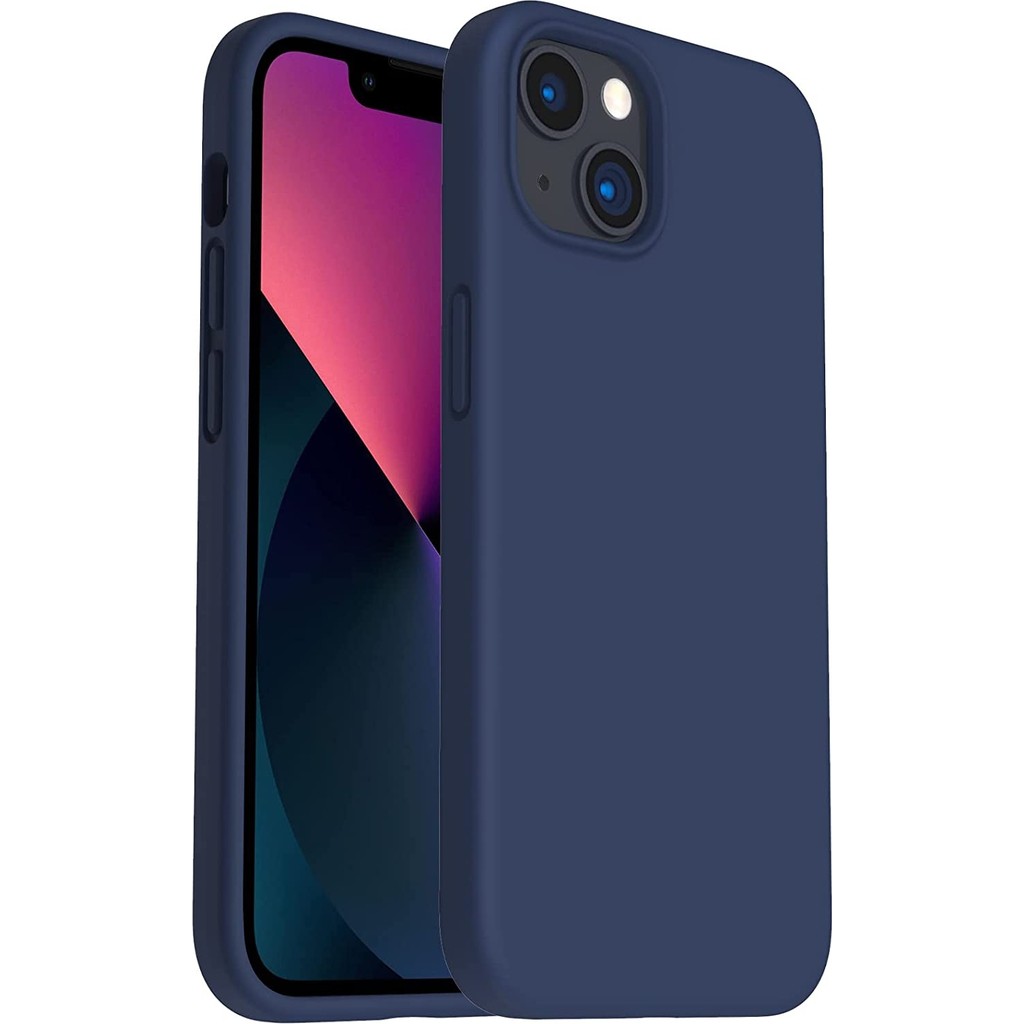 Bilişim Akademi Apple iPhone 13 Mini Kılıf Lansman Içi Kadife Silikon Kapak Kılıf - Lacivert Cep Telefonu Kılıfı Fiyatı