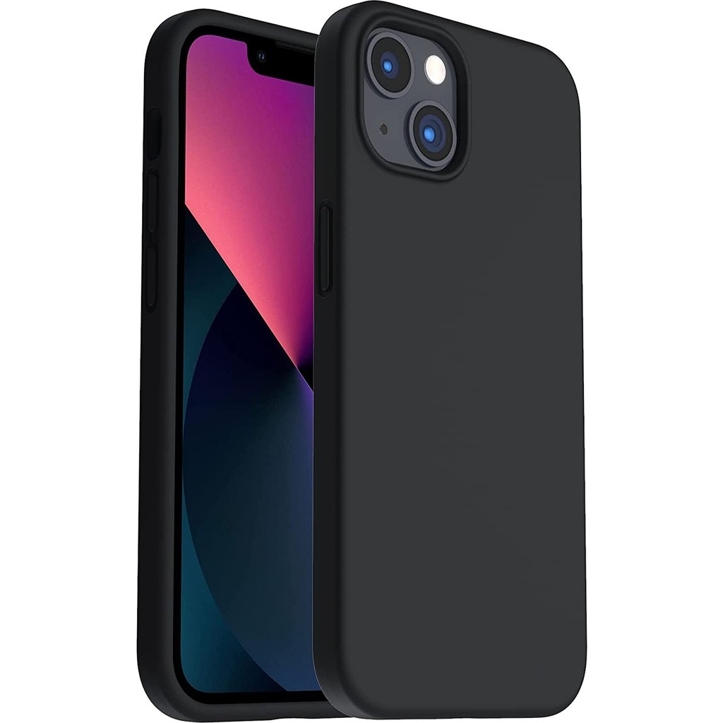 Bilişim Akademi Apple iPhone 13 Mini Kılıf Lansman Içi Kadife Silikon Kapak Kılıf - Siyah Cep Telefonu Kılıfı Fiyatı