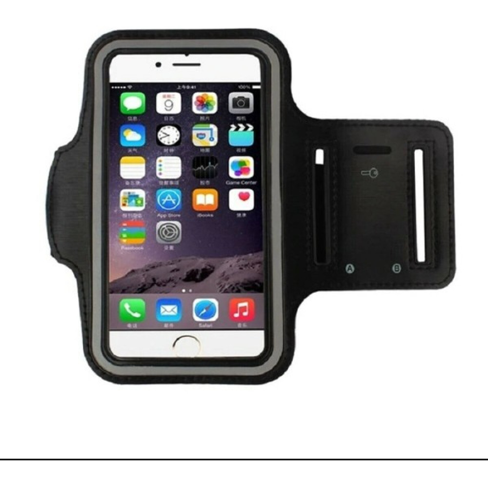 Bilişim Aksesuar 4.7" Phone Case Tüm Telefonlar ile Uyumlu Kol Bandı Spor ve Koşu - Siyah Cep Telefonu Kılıfı Fiyatı