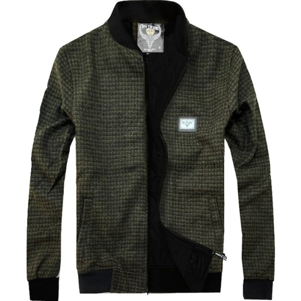 Bill The King Slim Fit Kaşe Kolej Mont Koyu Haki Erkek Mont Fiyatı