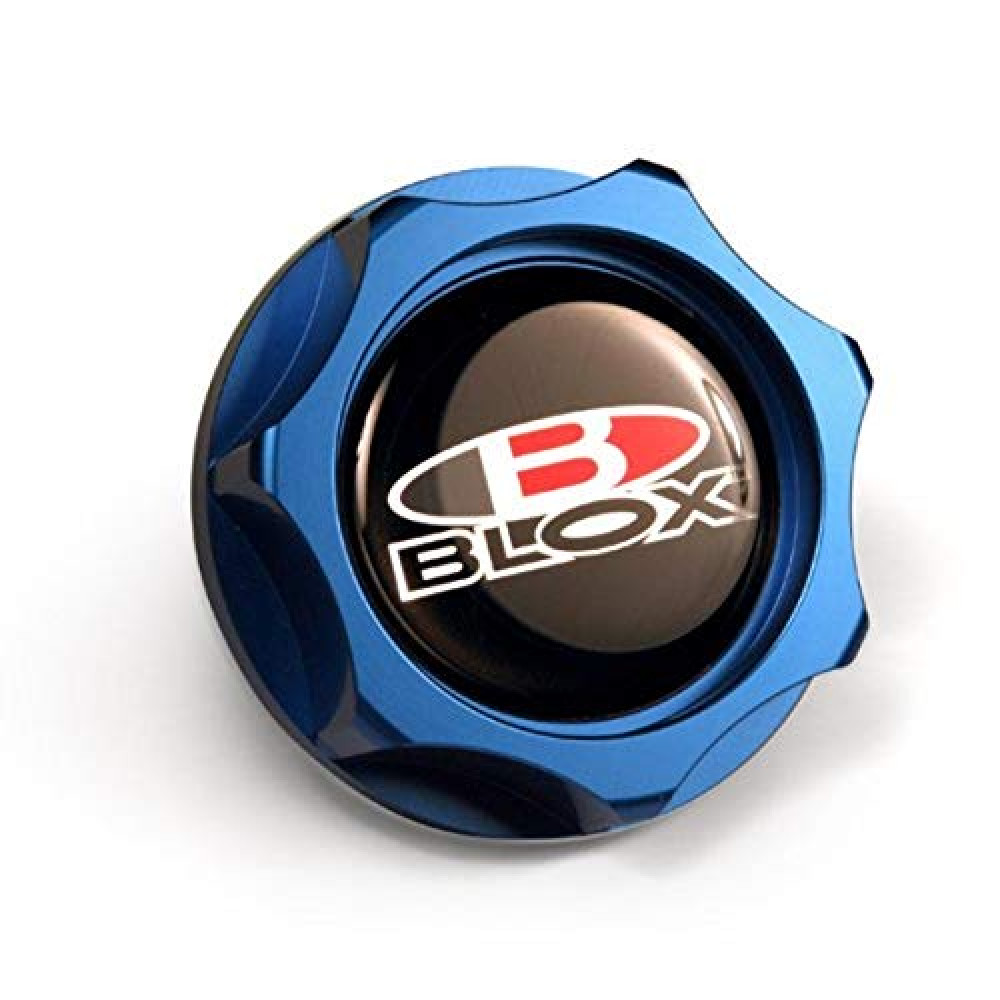 Billet Honda Oil Cap - Blue
