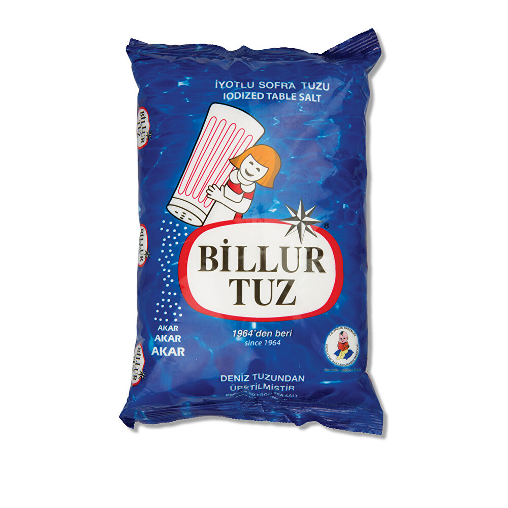 Billur İyotlu Sofra Tuzu 1500 Gr Tuz Fiyatı
