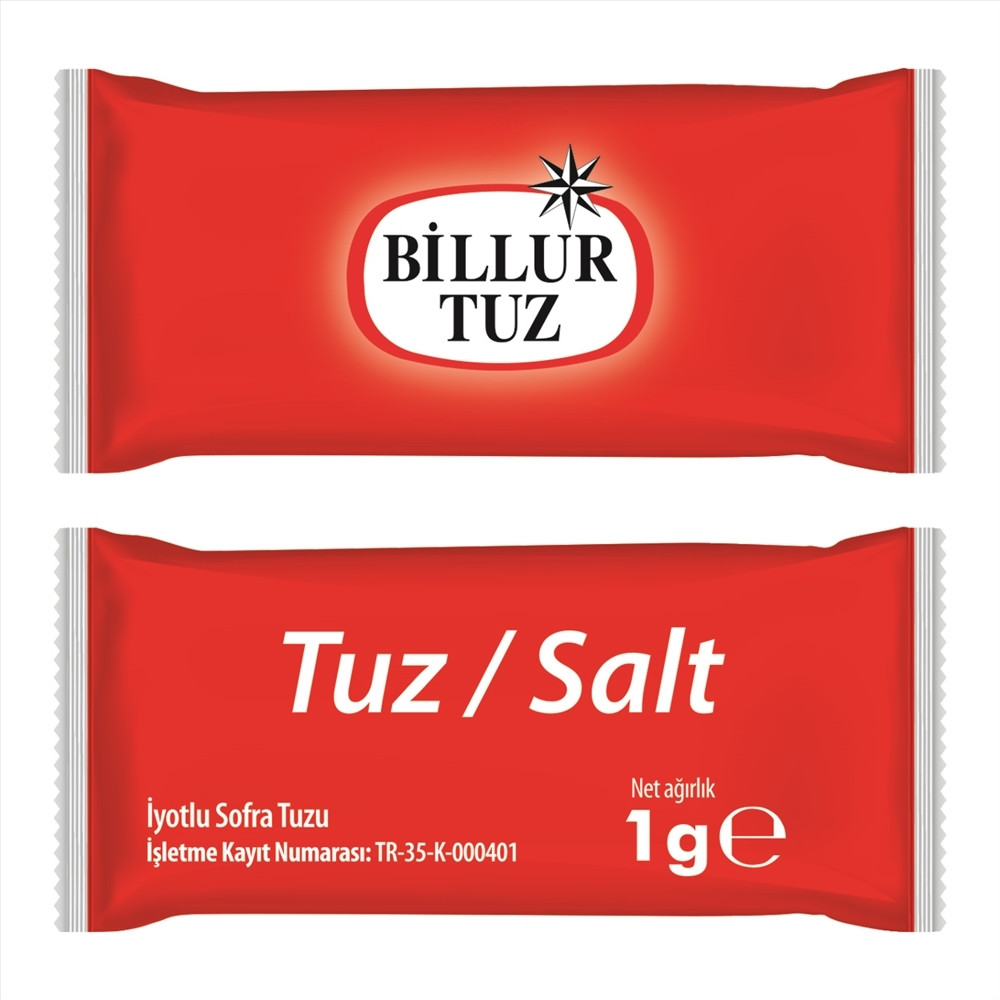 Billur İyotlu Stick Tuz 1grx1000 1 kg Tuz Fiyatı